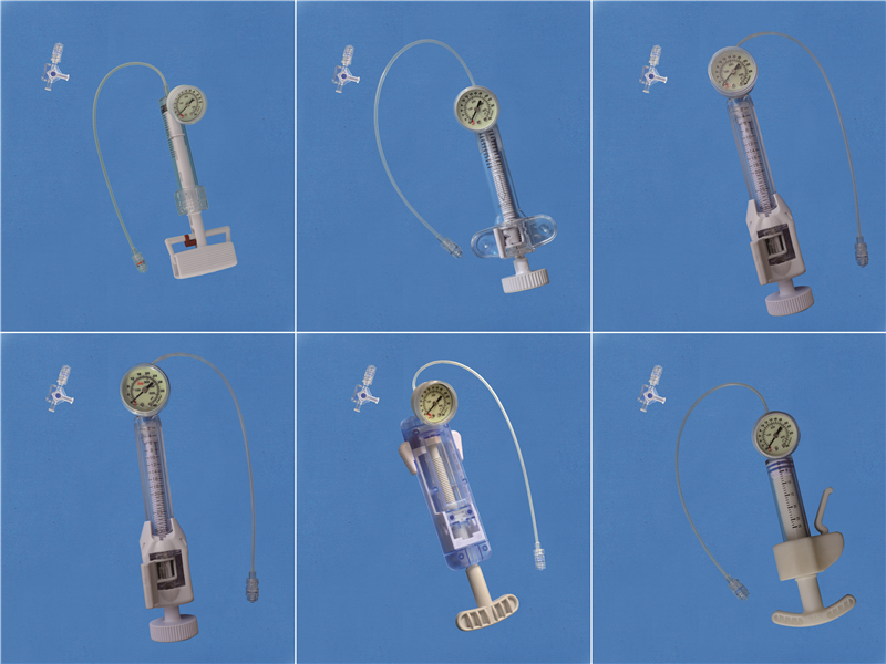 Disposable balloon inflation devices